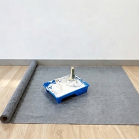 Feutre de protection de sol auto-adhésif écologique recyclé, résistant à la peinture, absorbant, rouleau de protection pour tapis