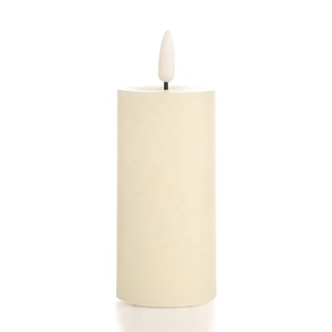 Bán Sỉ Nến Pin Sáp Parafin Thật Nến Điện Cột Trang Trí Đám Cưới Không Lửa - Product Image 6