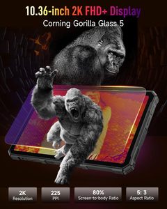 Ulefone Armor Pad 4 Ultra Thermal 5G <span class=keywords><strong>Tablet</strong></span> PC Robusto 8GB 256GB Display Corning da 10.36 Pollici Android 15 IP68 IP69K 11800mAh 33W - Product Image 5