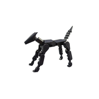 Figurine d'action, figurine d'action de chien à construire soi-même, figurine d'action imprimée en 3D, chien multi-articulé pour les jouets des enfants