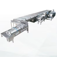 Machine de moulage entièrement automatique bicolore pour chocolat, nouvelle haute productivité, pour noix et matières premières