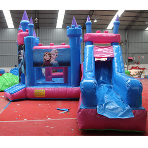 China fábrica barata <span class=keywords><strong>Frozen</strong></span> princesa <span class=keywords><strong>Elsa</strong></span> <span class=keywords><strong>castillo</strong></span> inflable niños fiesta al aire libre comercial Casa <span class=keywords><strong>de</strong></span> rebote inflable - Product Image 3