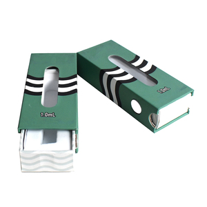 <span class=keywords><strong>Caja</strong></span> de papel de cajón deslizante Regis mate de colofonia viva de alta calidad personalizada resistente a los niños, papel de embalaje de cartucho de 1 Gr con mi logotipo - Product Image 2
