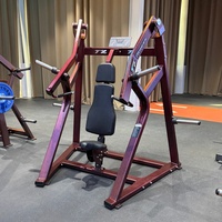 Presse inclinée à charge libre pour la partie supérieure du torse, équipement de musculation professionnel, vente en gros directe usine