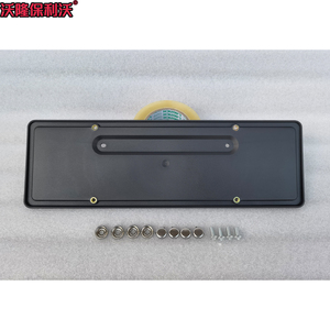 Base per supporto <span class=keywords><strong>targa</strong></span> posteriore per Tesla Model 3 Model Y, compatibile con OEM, con viti di montaggio speciali, accessori <span class=keywords><strong>auto</strong></span> - Product Image 1