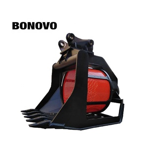 Cubo de Cribado Rotatorio de Alta Calidad <span class=keywords><strong>Bonovo</strong></span> NM400 para Excavadora de 2t con 1 Año de Garantía, Tamaño y Color Personalizables - Product Image 2