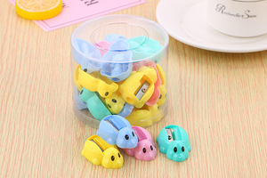 Màu Rabit dễ thương phim hoạt hình bút châm-sharpner cho trẻ em trường bút chì mài nhựa kết cấu bán buôn - Product Image 3