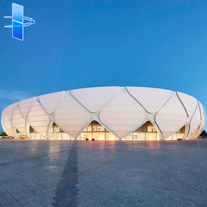 Personalización de Fábrica, Estructura de Acero para <span class=keywords><strong>Arquitectura</strong></span> Exterior, Estructura de Membrana de Acero para Estadios, Estructura de Acero para Edificios - Product Image 2