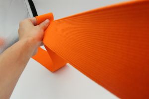 Colorful Flat Woven Elastic Band Shiny Underwear Nylon Spandex Elastic Band for Boxer Web Band - Product Image 6