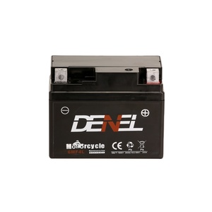 Batería DENEL 6MF4L <span class=keywords><strong>de</strong></span> Nuevo Diseño para Motocicleta, <span class=keywords><strong>12v</strong></span> <span class=keywords><strong>7</strong></span> Amperios, Baterías para Motocicleta, Batterie Ytx20lbs - Product Image 1