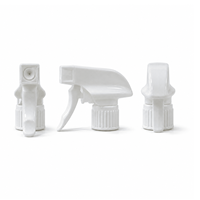 Pompe pulvérisatrice de luxe en plastique 28 mm PP anti-déversement à brume fine pour nettoyant de cuisine, désodorisant, bouteilles couleur personnalisée
