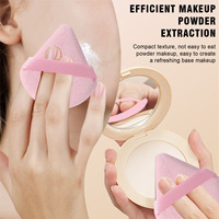 Ensemble de 46 pinceaux de maquillage sans logo, éponge triangulaire portable, ensemble de pinceaux de maquillage, nettoyeur de pinceaux de maquillage avec sac cosmétique