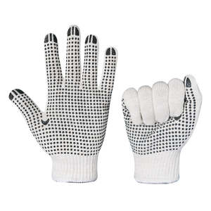 General Purpose PVC Dot Coated CVC Work Gloves Breathable Anti Slip Reusable Safety Gloves for Packaging Warehouse Logistics - Product Image 6