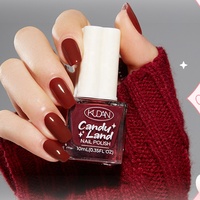 Vernis à ongles à base d'eau KUDAN Pearl Gloss 10ml, séchage rapide, effet scintillant, manucure, vernis CPNP HALAL ISO22716 OEM ODM en gros
