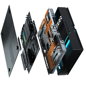 มินิพีซี เจนเนอเรชั่นที่ 14 อินเทล คอร์ ไอ9 RTX4070 12G แรม 64GB กราฟิกการ์ดแยก DDR5 สำหรับเล่นเกมส์ แลนคู่ วินโดวส์ 10/<span class=keywords><strong>11</strong></span> - Product Image 5