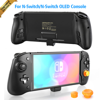 Manettes de jeu Gyro-con à Double moteur, pour nintendo Switch, 6 axes, nouveauté, portatif, gris, vibrations, nouvelle version