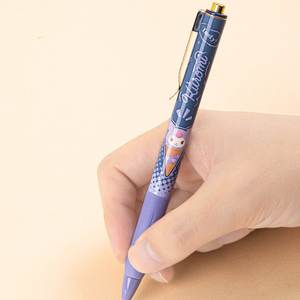 Set alat tulis kreatif estetika tinggi, pena menulis, tanpa sumbat, Gel halus, pena menulis, kartun keluarga, murid - Product Image 3