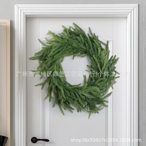 Rama Artificial de Pino Norfolk de 1.8m, Guirnalda Verde para Decoración de Chimenea, Decoración Interior y Exterior, Adorno Colgante para Mesa - Product Image 2