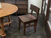 Tabourets et chaises de bar modernes du milieu du siècle en bois massif, durables, hauteur comptoir, mobilier de salle à manger commercial