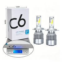 Projecteur de phare JHS H4 H7 9005 Voiture Canbus DRL H11 Phares Biled Accessoires Ampoule de phare LED pour voiture universelle
