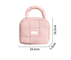 Sac <span class=keywords><strong>de</strong></span> maquillage mignon <span class=keywords><strong>de</strong></span> haute qualité sac cosmétique matelassé pochette <span class=keywords><strong>de</strong></span> maquillage pour sac à main <span class=keywords><strong>trousse</strong></span> <span class=keywords><strong>de</strong></span> <span class=keywords><strong>toilette</strong></span> pochette à fermeture éclair pochettes <span class=keywords><strong>de</strong></span> rangement pour l'organisation - Product Image 2