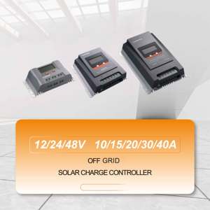RS485 블루투스 10A 20A 30A 40A MPPT 태양광 충전 컨트롤러 오프 그리드 Lifepo4 배터리 시스템 12V 24V 48V 옵션 - Product Image 2