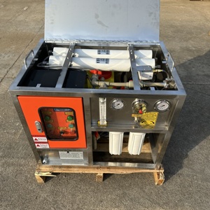 Planta Desalinizadora de Agua de Mar de 1500L/D, Sistema Purificador de Agua Salada para Consumo Humano, Motor para Granja - Product Image 4