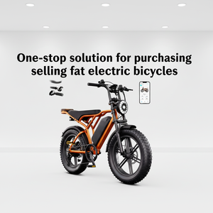 Sepeda Listrik Ban Tebal Grosir Pabrik 20 Inch Suspensi Penuh Sepeda Salju Olahraga Luar Ruangan Dropshipping OEM untuk Dewasa E-Bike - Product Image 3