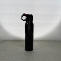 Bouteille pulvérisateur en aluminium recyclable de 280 ml, personnalisable avec logo, vide, à pression, pour produits de nettoyage et cosmétiques