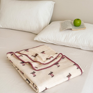<span class=keywords><strong>Trapunta</strong></span> estiva in cotone lavorato a maglia per madre e bambino lavabile in estate <span class=keywords><strong>trapunta</strong></span> sottile per bambini - Product Image 2