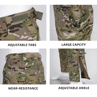 Combinaison tactique camouflage imperméable et respirante Cema Chine, tissu Rip-Stop, hiver, uniforme F7