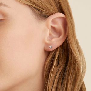 Envío Gratis, Pendientes de Diamantes de Laboratorio con Certificado GRA, Moissanita de 0.5ct, 1ct, 2ct, 3ct, Chapados en Oro de 14K, Plata S925, Regalos para Hombres y Mujeres - Product Image 5