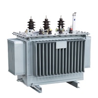 Transformateur de puissance immergé dans l'huile en alliage amorphe triphasé 110v à 220V Transformateur de puissance haute tension
