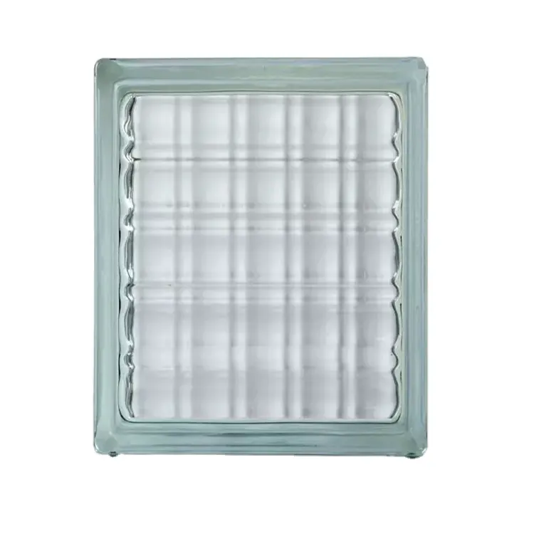Il blocco di vetro di spessore/il prezzo economico del mattone di vetro è realizzato in vetro float