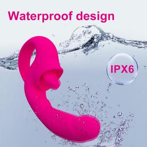 2 <span class=keywords><strong>In</strong></span> 1 Vibrator Vagina Saugen Vibrator Vibrieren Sauger Oralsex Saugen Klitoris Stimulator Erotisches Sexspielzeug für Frauen - Product Image 5