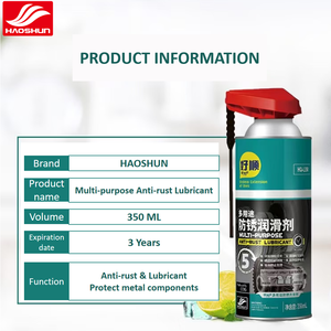 Haoshun 350ml chống gỉ Chất bôi trơn chống gỉ & bôi trơn đa mục đích sử dụng chất bôi trơn lỏng rỉ sét thâm nhập 24 cái/ctn - Product Image 2