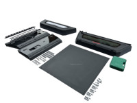 Capote de camionnette en aluminium noir avec fonction de verrouillage et d'étanchéité pour DMAX Chevy Colorado Silverado Hilux