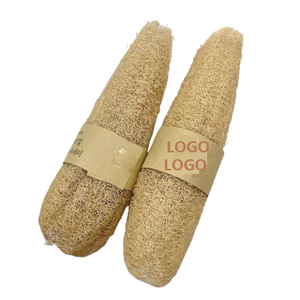 Esponjas de loofah orgânica, grande banho de chuveiro esfoliante luffa purificadores corporais - Product Image 1