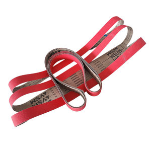 2 bandes abrasives en céramique haute performance de 72 pouces 40 60 80 120 grains VSM XK850X bande de sable abrasif pour affûter la ponceuse - Product Image 1