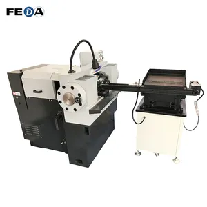 FEDA FD-12T Thread Rolling Machine Automatic Bolt Making Machine High Speed Thru Feed Thread Rolling Machine for Thread Rods