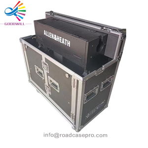 กล่องใส่เครื่องผสมเสียงแบบพับได้สำหรับ Allen&Heath <span class=keywords><strong>QU24</strong></span> รุ่นปรับแต่งพิเศษ ทนทาน รองรับ OEM - Product Image 2