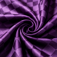 Tissu Brocart 100% Polyester en Gros d'Usine, Texture Premium 75D, Largeur 58/60 pouces, Doublure de Boîte Cadeau, Tissu Intérieur d'Emballage de Luxe