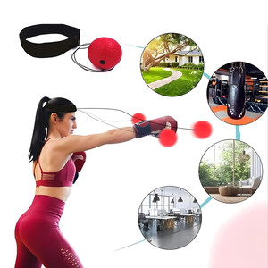 Set <span class=keywords><strong>di</strong></span> palle Reflex da boxe 4 Set <span class=keywords><strong>di</strong></span> palline Reflex per Reflex per Reflex, tempismo, precisione, messa a fuoco e allenamento oculare della mano - Product Image 5