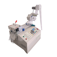 Découpeuse automatique de bande de plastique de ruban de sangle de nylon de PVC et poinçonneuse de trou
