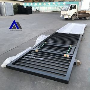 Shengxiang facilmente assemblato ornamentale in acciaio steccato cancello scorrevole pannello di recinzione tubolare per il giardino scherma - Product Image 5
