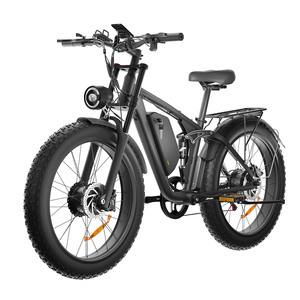 Vélo électrique à double moteur 2000W avec batterie 22.4AH, traction intégrale, pneus larges 26"x4.0", modèle S1, expédié depuis notre entrepôt aux États-Unis - Product Image 1