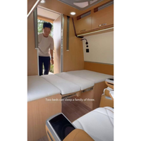 Geely Super Van Electric-Rango de 800km, minibús VIP multiusos inteligente con interior de lujo, asientos reclinables y modelo de sofá cama 2025