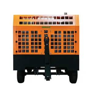 Industrial Pressure Compressores High Pressure Industrial 10 Bar 25 Bar 30 Bar Diesel Portable Screw Air Compressor