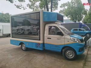 Foton 4x2 Camión LED a todo color digital de alta definición para exteriores P5 de un solo lado para publicidad móvil - Product Image 5