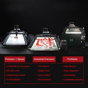 Impresora 3D Z3-S120 de Tres Colores, 350 mm/s, Multicolor, Alta Velocidad, Klipper, 1200*1200*130 mm, para Letreros y Letras en Relieve, Modelo Z - Product Image 4